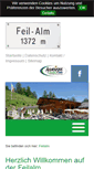 Mobile Screenshot of feilalm.at