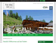 Tablet Screenshot of feilalm.at